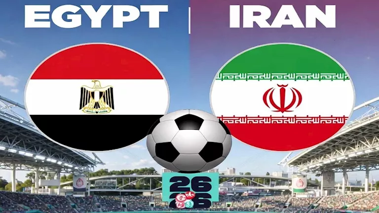 1782531547426-yjl16n.webp?token=eyJraWQiOiJzdG9yYWdlLXVybC1zaWduaW5nLWtleV80ODdmNjJkYy04ZWQ2LTQ3NWItOGQ2YS1jODJmYjg0NTY2MjIiLCJhbGciOiJIUzI1NiJ9.eyJ1cmwiOiJhcnRpY2xlLWltYWdlcy85YzNjZTA0MC1iYTZlLTRjNTgtYmNkZi1iZjI1ZWZlYzg1OWQvMTc4MjUzMTU0NzQyNi15amwxNm4ud2VicCIsInNjb3BlIjoiZG93bmxvYWQiLCJpYXQiOjE3ODI1MzE1NDgsImV4cCI6MTgxNDA2NzU0OH0 الشوط الأول الملتهب بين مصر وإيران في مونديال 2026